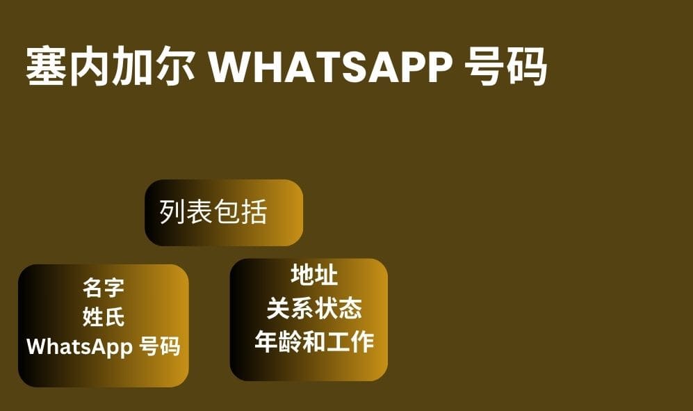 塞内加尔 whatsapp 号码