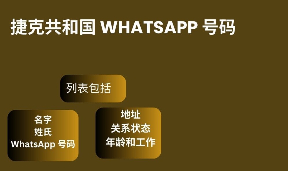 捷克共和国 whatsapp 号码