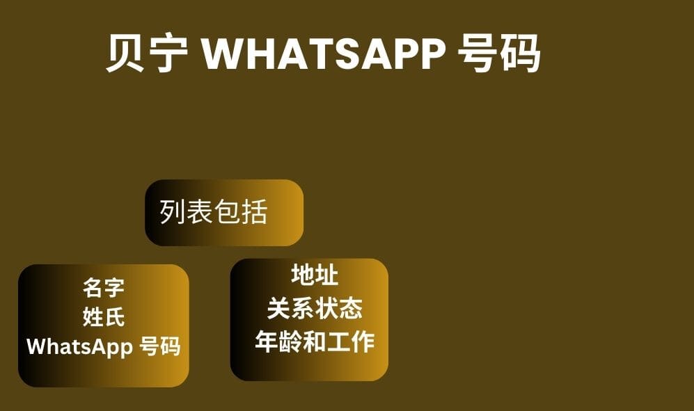 贝宁 whatsapp 号码